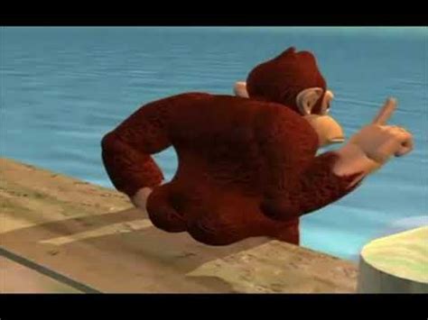 donkey kong butt